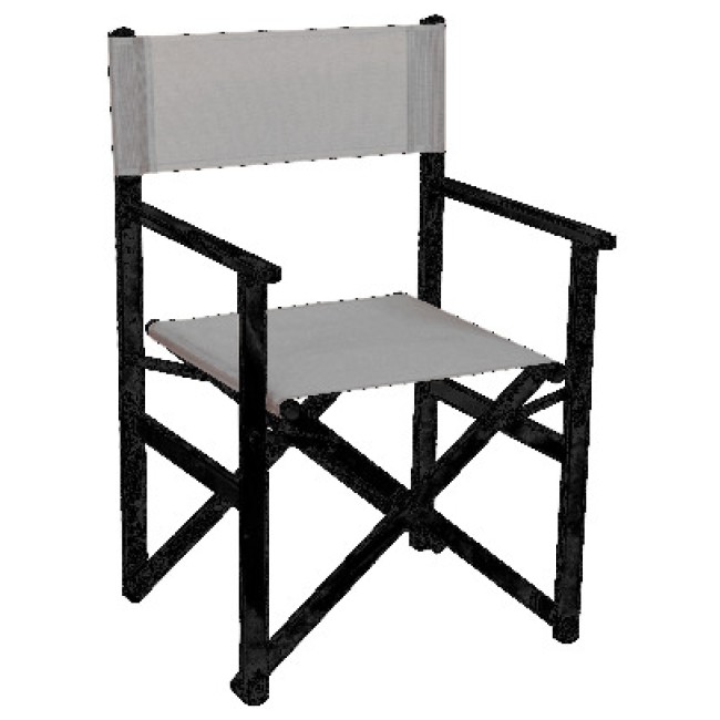 Алуминиев стол сгъваем сив HG-(40241TC) (режисьорски) - Horecano