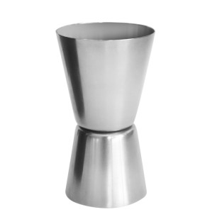 Иноксова мярка за алкохол двустранна 20/30мл. малка (джигър) CN-(5400) - Horecano