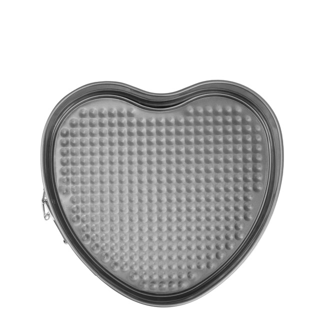 Метална форма за блат СЪРЦЕ с подвижно дъно 20x22xh7см BAKERY-(HC-981190) - Horecano