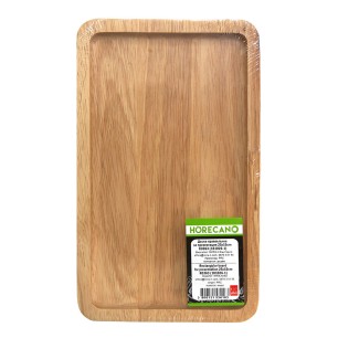 Дървена дъска за презентация правоъгълна 25x15см K0363 (181026-1) - Horecano