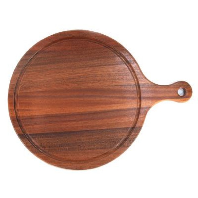 Дървена дъска за пица с дръжка 33x43x1.5см HORECANO-(HC-981527) C011F 193609-2