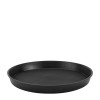 Пластмасова табла за сервиране с борд кръгла ф32xh4см черна (1300CT) - Horecano