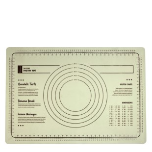 Силиконова подложка за месене и точене 65х45см LATTE BAKERY-(HC-981815) (232179-1) - Horecano
