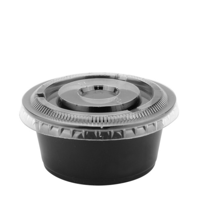 Купичка за сос с капак 100бр ф7,3xh3,5см 80мл (HC-981888) (232196) - Horecano