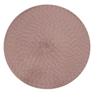Подложка за хранене кръгла ф38см PVC OLD PINK (HC-981927) (9967) - Horecano
