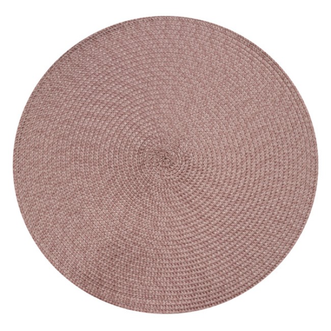 Подложка за хранене кръгла ф38см PVC OLD PINK (HC-981927) (9967) - Horecano