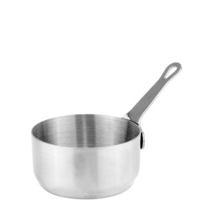 Метална сосиера с дръжка ф5,4xh2,8см 60мл хром CHARM-(HC-981943) - Horecano
