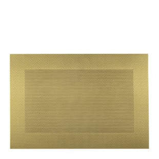 Подложка за хранене С КАНТ OLD GOLD златиста 45x30см PVC (HC-982018) 243023-5 - Horecano