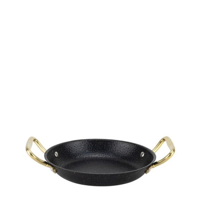 Метална шола с дръжки ф20xh3,5см CHARM BLACK-(HC-982123) - Horecano