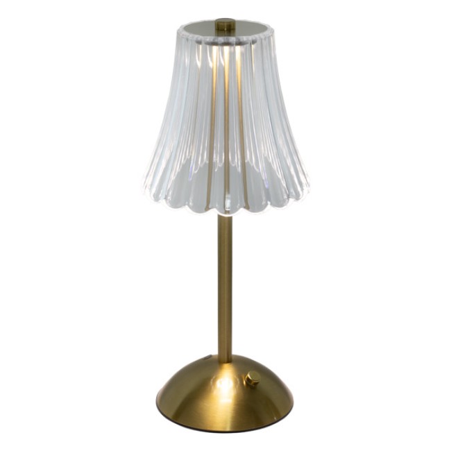 LED лампа за маса ф13xh30см GOLD (HC-982186) (253364) - Horecano