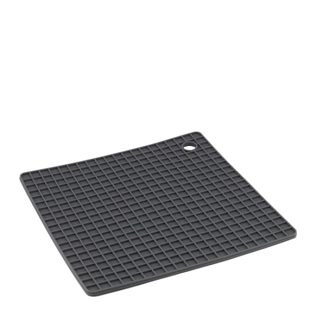 Силиконова подложка за сервиране 17x17см антрацит (HC-982242) (253244-1) - Horecano