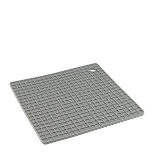 Силиконова подложка за сервиране 17x17см сива (HC-982244) (253244-3) - Horecano