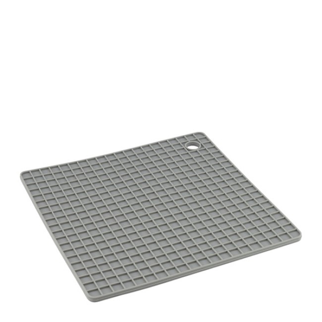 Силиконова подложка за сервиране 17x17см сива (HC-982244) (253244-3) - Horecano