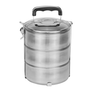 Иноксови съдинки за храна 3-ка 16см/ф15см. CN-(9867) - Horecano