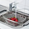 Иноксов гевгир правоъгълен разтегателен 34x23.5см (9936) - Horecano