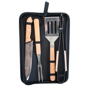  Барбекю комплект 4 части в калъф 269 CN-(5468) - Horecano