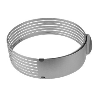 Иноксова форма за блатове за торти кръг ф24-30см M-1342 CN-(5482) - Horecano