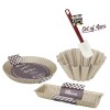 Комплект от 4 елемента (3 форми за печене + шпатула) HOME-BAKERY-(HCH-98985) - Horecano