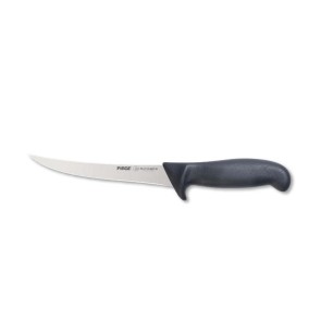 Нож за обезкостяване от неръждаема стомана 15см черен PIRGE-BUTCHER'S-(PRG49215-01)