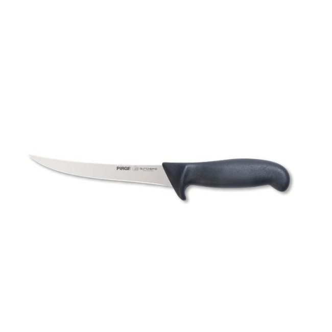 Нож за обезкостяване от неръждаема стомана 15см черен PIRGE-BUTCHER'S-(PRG49215-01)