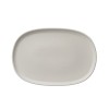 Керамично плато, овално, 33x23см, h3см, ONE LIGHT ROCK - ROCKZZERO
