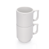 Порцеланова чаша MUG 250мл, ф8см, h9см, стакабъл - WAS