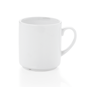 Порцеланова чаша MUG 290мл, ф7,8см, h8,8см, Hamburg System - WAS