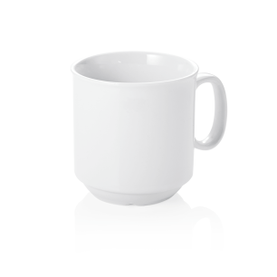 Порцеланова чаша MUG 300мл, ф8,3см, h9,2см, стакабъл - WAS