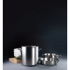 Иноксова дълбока тенджера с капак Chef-Classic ф20см h13см 4л - Lacor