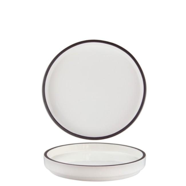 Порцеланова чиния 19см HELLA-WHITE-(HC-56436) - Horecano