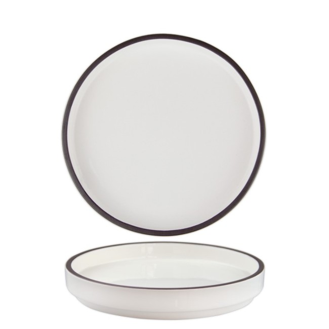 Порцеланова чиния 26см HELLA-WHITE-(HC-56438) - Horecano