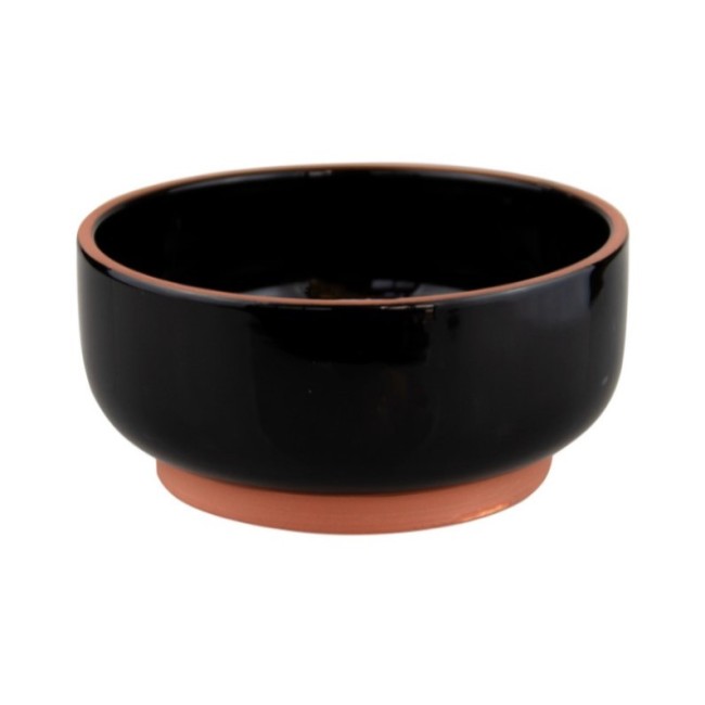 Порцеланова купа 18см 1,2л HELLA-BLACK-(HC-56550) - Horecano