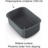 Полипропиленов съд за масло с бамбуков капак, 16,5x11,5xh6,5см – Lacor