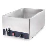 Електрическо Бен Мари кранче за източване, GN 1/1, h150мм, 230V, 50Hz, 1300W, 85°C, 24л, 61,5x39x30см, 8,5кг – Lacor
