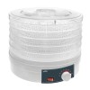Електрически дехидрататор за храна, 220-240V, 50/60Hz, 250W, 70°C (max), 5 тави, ф32x27см, 2,45кг, WHITE – Lacor