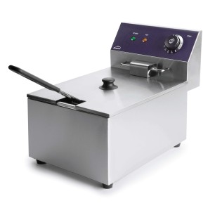 Електрически фритюрник, 220-240V, 50/60Hz, 2500W, 50°C - 190°C, 6л, 27x41x31см, 5,5кг, PROFESIONAL - Lacor