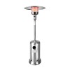 Външна газова лампа за отопление, 14KW (max), 870g/h, 2,24м, 20кг, инокс - Lacor