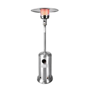 Външна газова лампа за отопление, 14KW (max), 870g/h, 2,24м, 20кг, инокс - Lacor