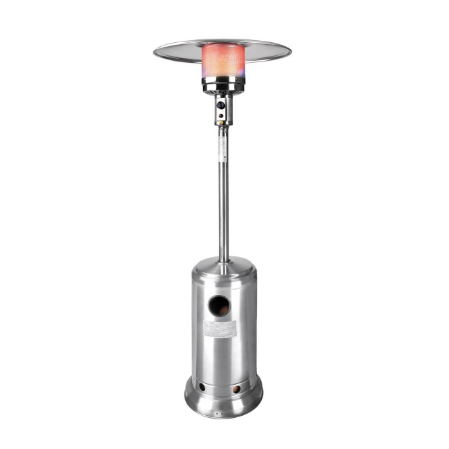 Външна газова лампа за отопление, 14KW (max), 870g/h, 2,24м, 20кг, инокс - Lacor