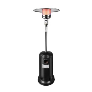 Външна газова лампа за отопление, 14KW (max), 870g/h, 2,24м, 20кг, черна - Lacor