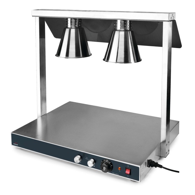Карвинг стейшън с 2 лампи, 500W (2х250W), 40°C-90°C, 78х53х70см, 12,5кг  – Lacor