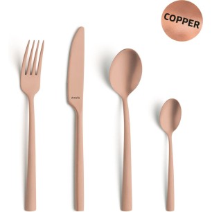 Комплект прибори за хранене от 16 елемента Manille Copper - Amefa