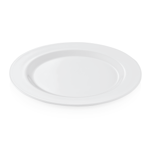 Меламиново плато с борд, кръгло, плитко, ф25см, Melamine - WAS