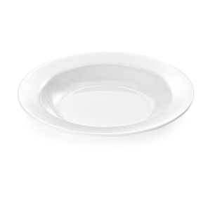 Меламинова чиния с борд, кръгла, дълбока, ф23см, Melamine - WAS