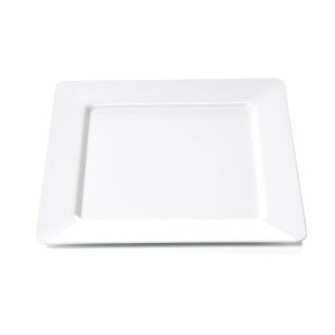 Меламиново плато с борд, квадратно, плитко, 25x25см, Melamine - WAS