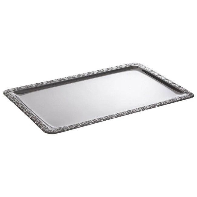 Иноксово плато, GN 1/1, 53х32,5xh1см, с декорация, стакабъл, SCHÖNER ESSEN – APS