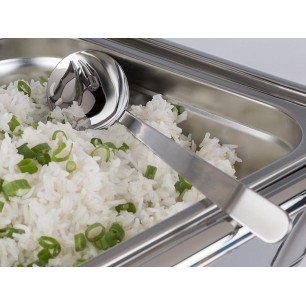 Иноксова лъжица за сервиране, 11х6,5см, L24см, BANQUET – APS