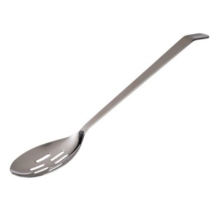 Иноксова решетъчна лъжица за сервиране, 11х6,5см, L24см, BANQUET – APS