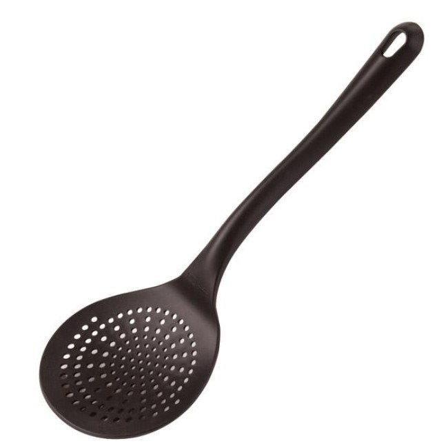 Решетъчна лъжица, полиамид, ф11,5см, L23см, черна, EASYLIFT – APS