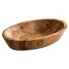 Дървена купа, овална, 12x7,5xh2,5см, 50мл, стакабъл, OLIVE – APS